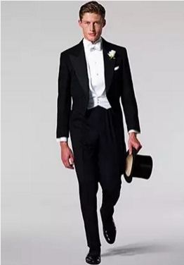 英国dress code:white Tie男性着装