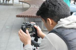 Pictures - This is how our photography workshop with NUA went!